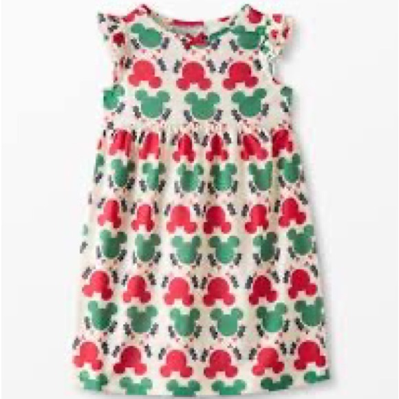 HANNA ANDERSSON MICKEY MOUSE DISNEYFLANNEL NIGHTGOWN DRESS